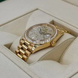 RLX Day-Date 40mm Diamond Dial Watch 228348RBR-0037