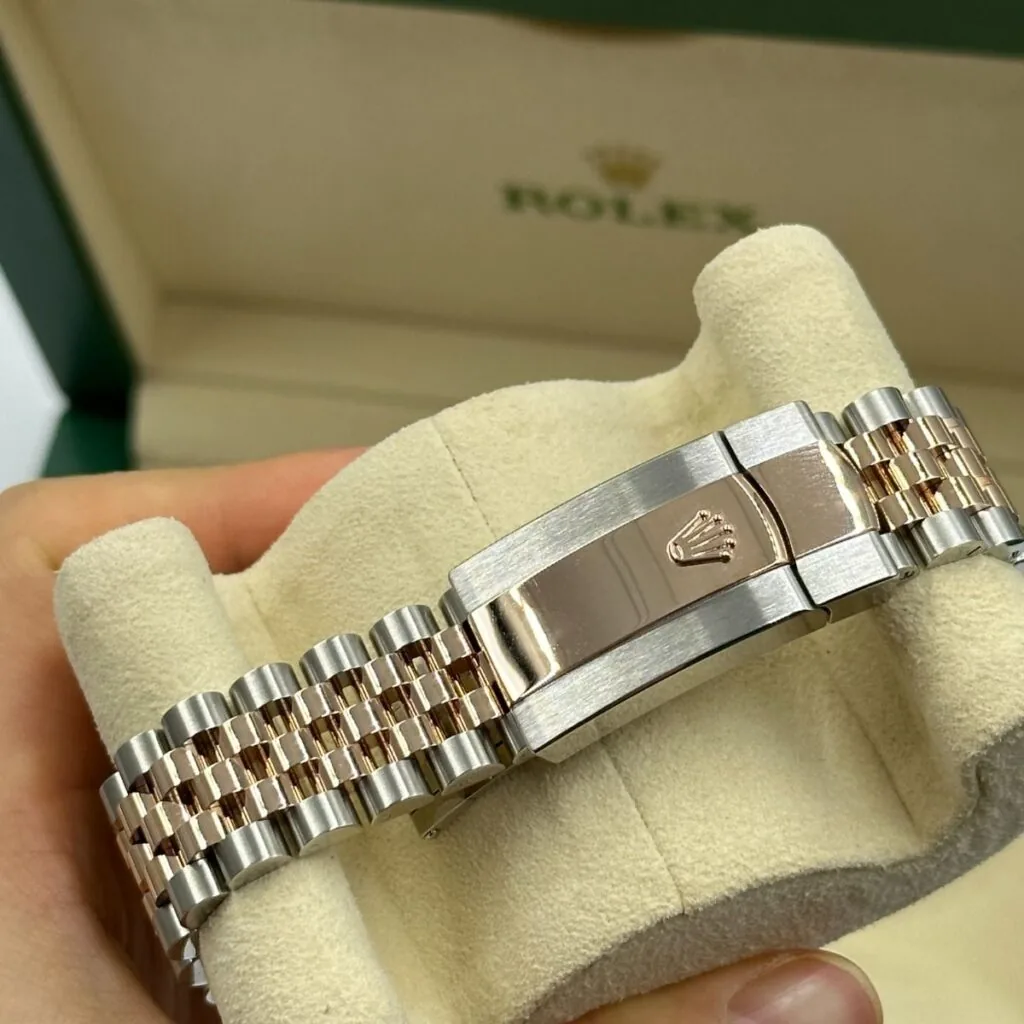 RLX Datejust 36mm 126281 Silver Palm Index Dial Jubilee Bracelet