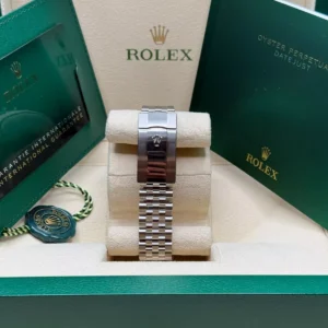 RLX Datejust 41mm White Index Oyster Stainless Steel Men’s Watch - 126334
