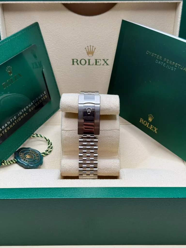 RLX Datejust 41mm White Index Oyster Stainless Steel Men’s Watch - 126334