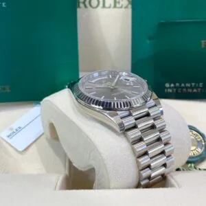 RLX Day-Date 40mm Slate Diamonds Dial 228236-0013