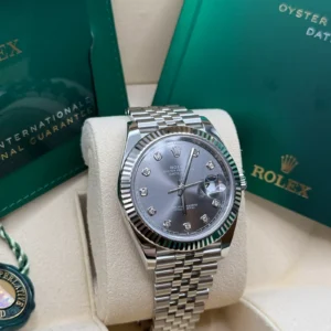 RLX Datejust 41mm 126334 Slate Diamond Jubilee Stainless Steel