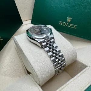 RLX Lady-Datejust 31mm m279160 Oyster Perpetual Dark Grey Dial Oyster Bracelet
