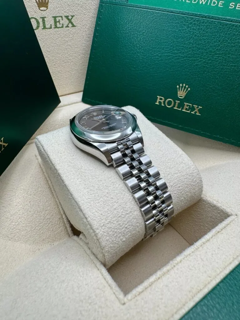 RLX Lady-Datejust 31mm m279160 Oyster Perpetual Dark Grey Dial Oyster Bracelet