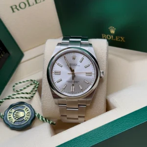 RLX Oyster Perpetual 36mm 126000-0001 Silver Dial Oyster Bracelet