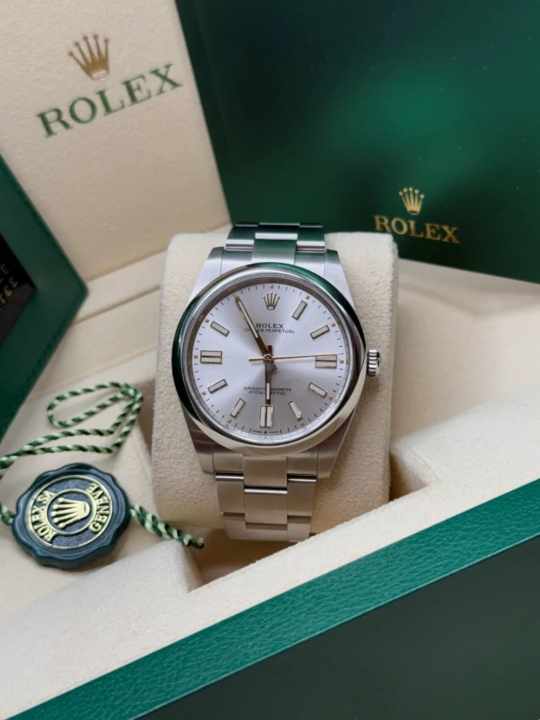 RLX Oyster Perpetual 36mm 126000-0001 Silver Dial Oyster Bracelet