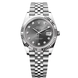 RLX Datejust 41mm 126334 Slate Diamond Jubilee Stainless Steel