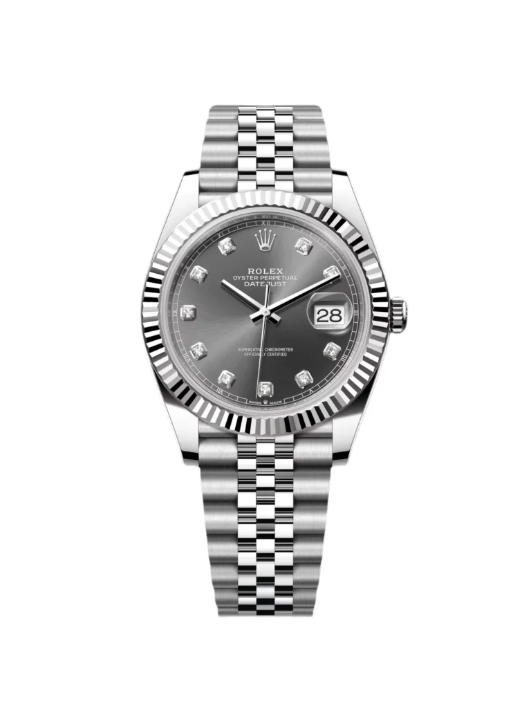RLX Datejust 41mm 126334 Slate Diamond Jubilee Stainless Steel