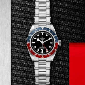 TUDOR Black Bay GMT 41mm Black Dial Automatic Men's Bracelet Watch M79830RB-0001