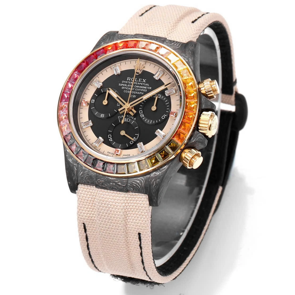 Rolex Cosmograph Daytona Rainbow 116595RBOW 40mm Replica 1:1 – Top Quality Version