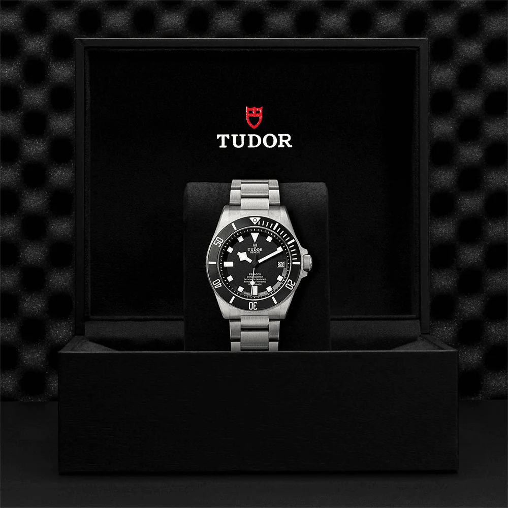 TUDOR Pelagos 42mm Black Dial & Ceramic Bezel Men's Titanium Automatic Watch M25600TN-0001