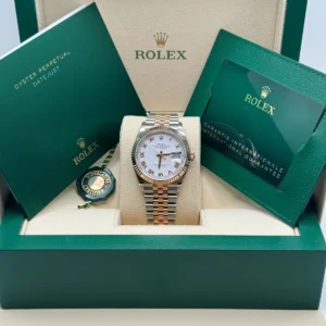 RLX Datejust 36mm 126231 White Dial Oyster Bracelet