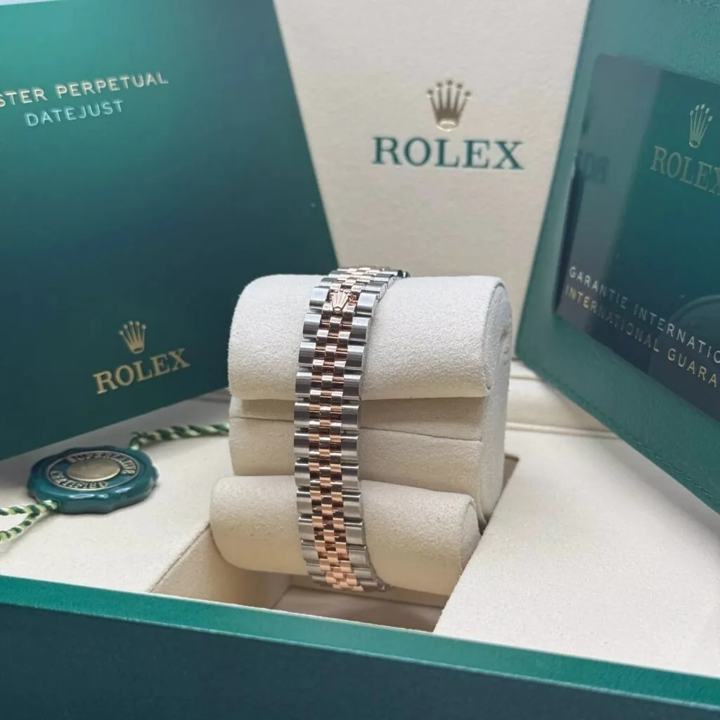 RLX Lady-Datejust 31mm 279381RBR Rose Diamond Dial Oyster Bracelet