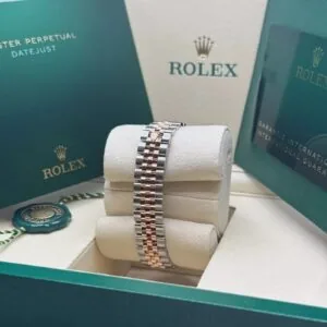 RLX Lady-Datejust 31mm 279381RBR Rose Diamond Dial Oyster Bracelet
