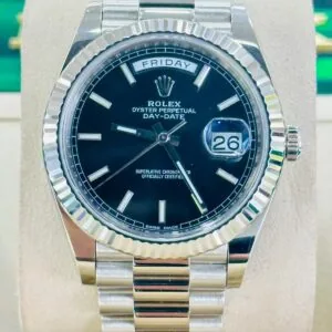 RLX Day-Date 40mm 228236-0003 Black Dial