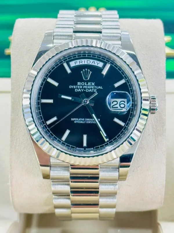 RLX Day-Date 40mm 228236-0003 Black Dial