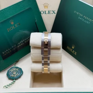 RLX Lady-Datejust 31mm 279163 Champagne Dial Oyster Bracelet