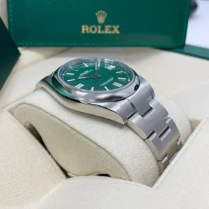 RLX Oyster Perpetual 36mm 126000-0005 Green Dial Oyster Stainless Steel Bracelet