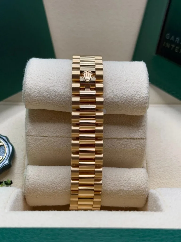 RLX Lady-Datejust 31mm 279138RBR White Mother-of-Pearl Dial President Bracelet Watch