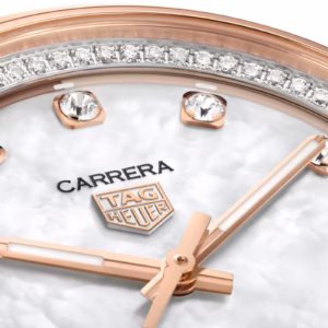 TAG Heuer Carrera Date 36mm Ladies Watch Mother Of Pearl Diamond WBN2351.BD0000