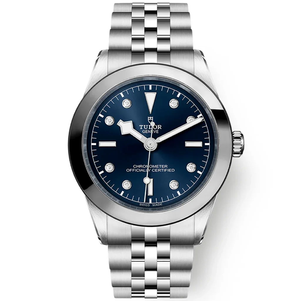TUDOR Black Bay 39mm Blue Diamond Set Dial Men's Bracelet Watch M79660-0005