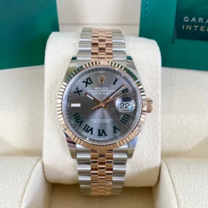 RLX Datejust 36mm 126231 Slate Dial Oyster Bracelet Watch