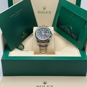 RLX Datejust Black Index Jubilee 41mm Stainless Steel - 126334
