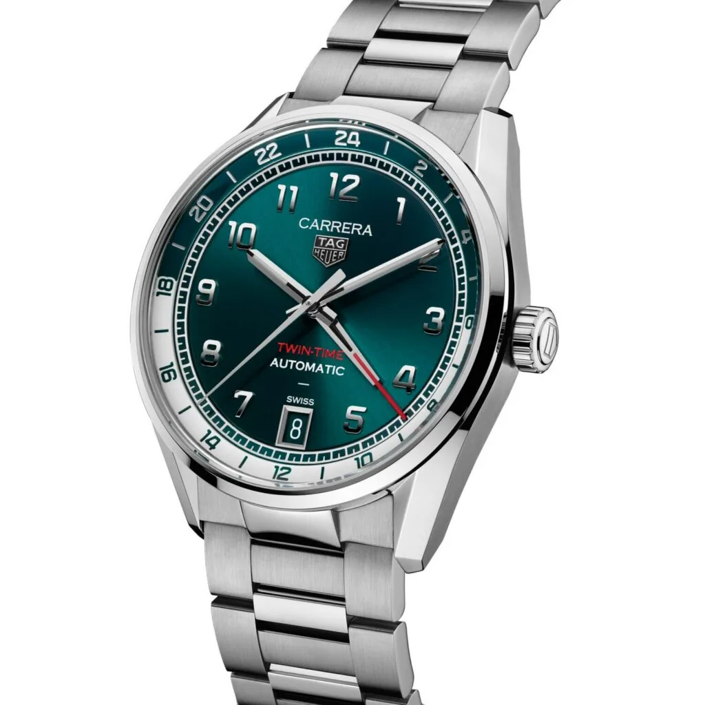 TAG Heuer Carrera Date 41mm Mens Watch Green WDA2114.BA0043