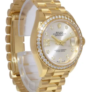 RLX Lady-Datejust 31mm 279138RBR Silver Dial President Bracelet Watch