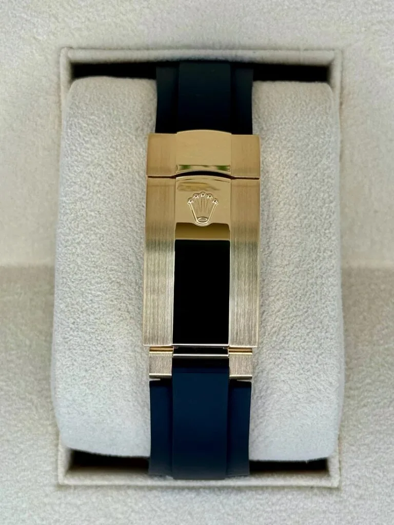 RLX Sky-Dweller 42mm Yellow Gold Champagne Dial Oysterflex - 336238