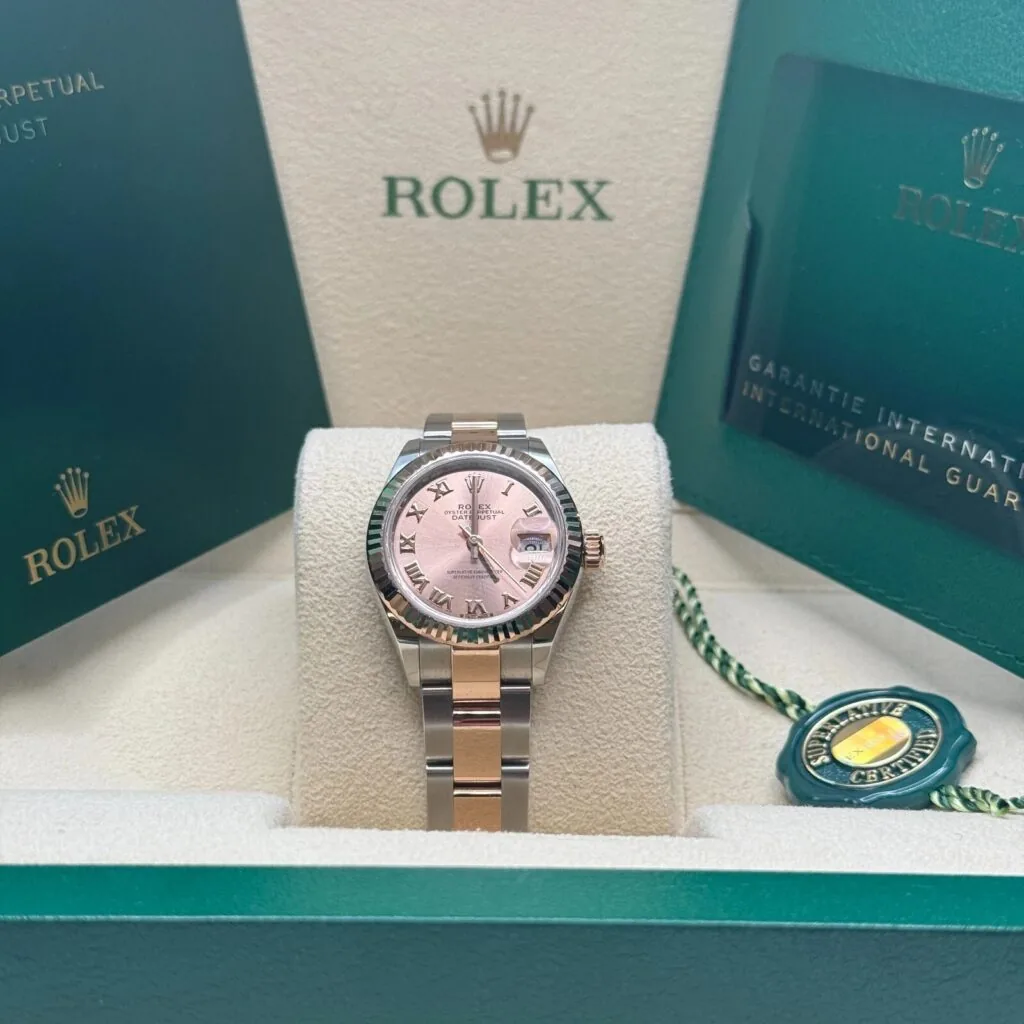RLX Lady-Datejust 31mm 279171 Pink Roman Oyster Stainless Steel and Rose Gold