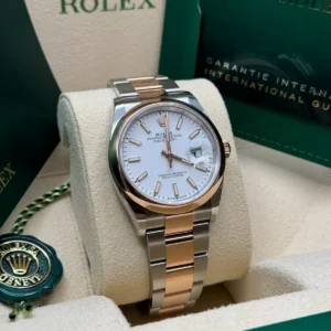 RLX Datejust 36mm 126201 White Dial Jubilee Bracelet Watch