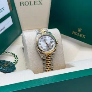 RLX Lady-Datejust 31mm 279173 Silver Roman Dial Oyster Bracelet