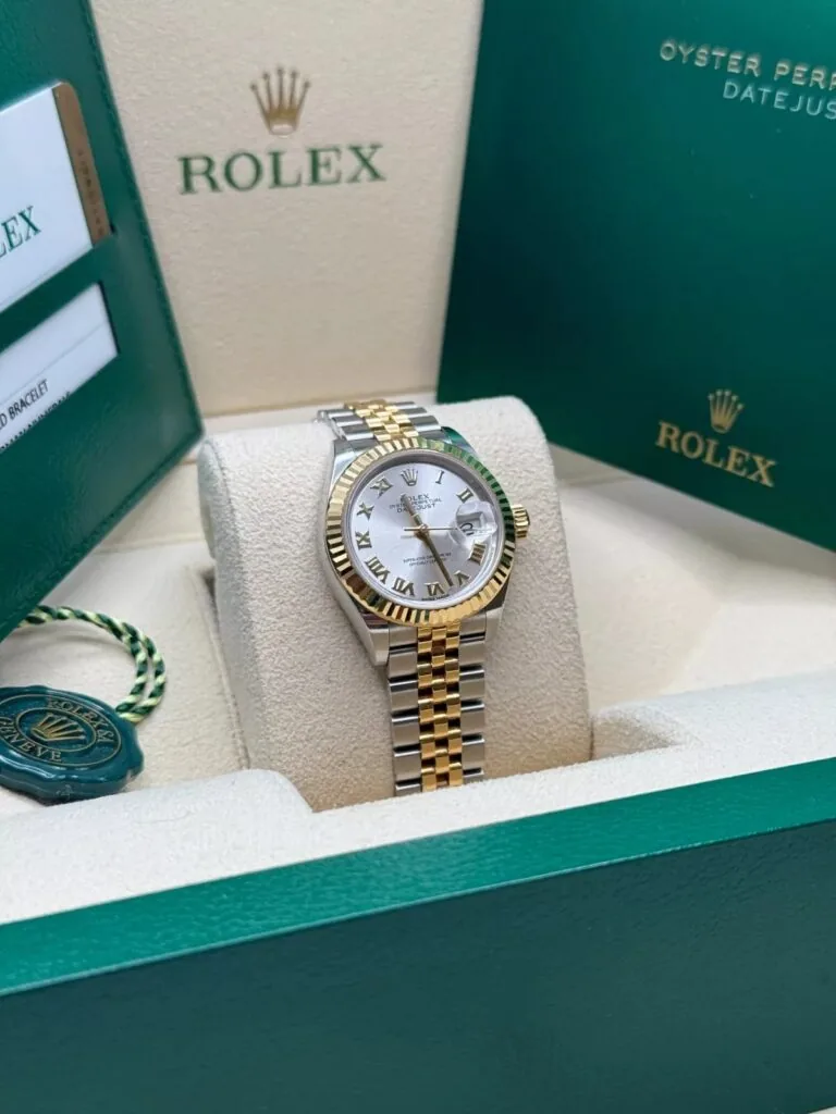 RLX Lady-Datejust 31mm 279173 Silver Roman Dial Oyster Bracelet