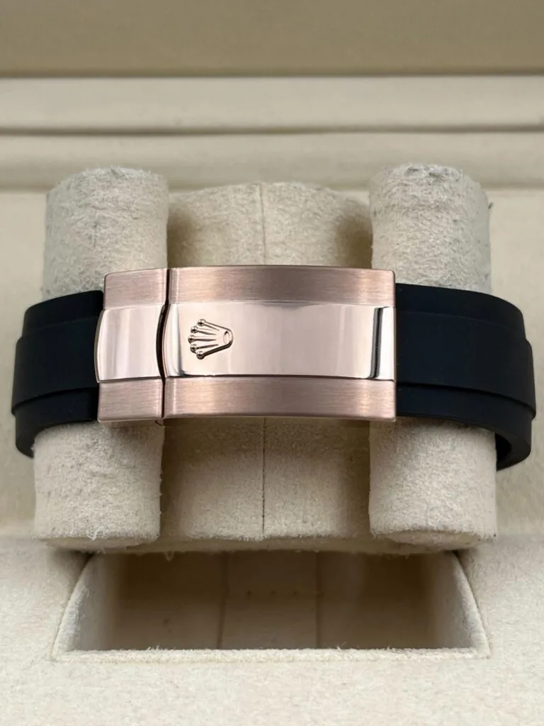 RLX Sky-Dweller 42mm Rose Gold White Dial Oysterflex - 336235