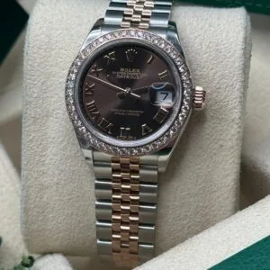 RLX Lady-Datejust 31mm 279381RBR Chocolate Roman Dial Oyster Bracelet