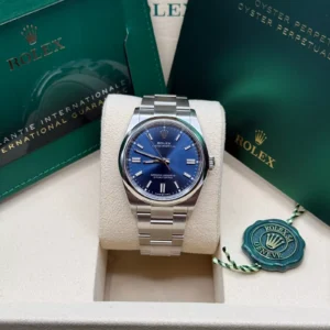 RLX Oyster Perpetual 36mm 126000-0015 Blue Dial Stainless Steel Oyster Bracelet
