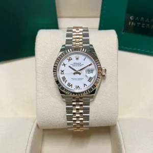 RLX Lady-Datejust 31mm 279171 White Roman Oyster Stainless Steel and Rose Gold