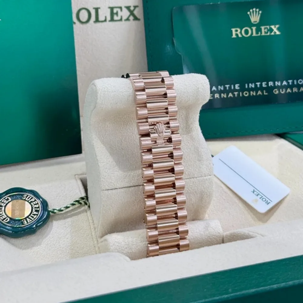 RLX Day-Date 40mm Slate Ombré Dial and Diamond Bezel 228345rbr-0025