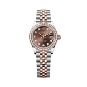 RLX Lady-Datejust 31mm 279381RBR Chocolate Diamond Dial Oyster Bracelet