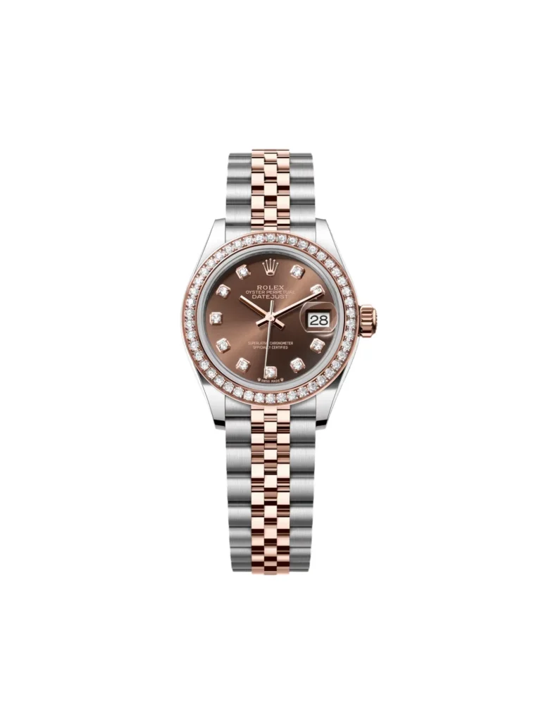 RLX Lady-Datejust 31mm 279381RBR Chocolate Diamond Dial Oyster Bracelet
