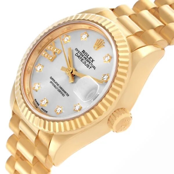 RLX Lady-Datejust 31mm 279178 Silver Diamond Dial