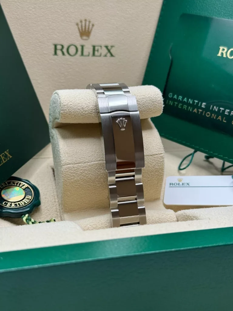 RLX Datejust 41mm White Index Oyster Stainless Steel Men’s Watch - 126334