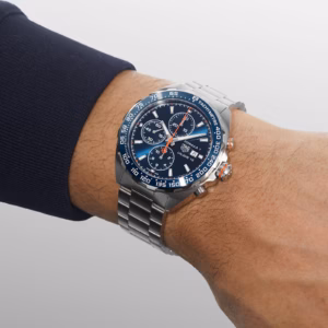 TAG Heuer Formula 1 Chronograph 44mm Mens Watch Blue CAZ201G.BA0876
