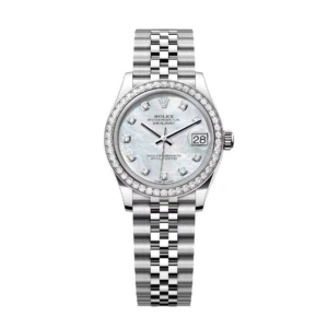 RLX Datejust m278384RBR-0007/0008 Mother-of-Pearl 31mm Dial Oyster Watch