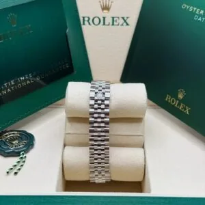 RLX Lady-Datejust 31mm 279174 Pink Roman Dial Oyster Bracelet