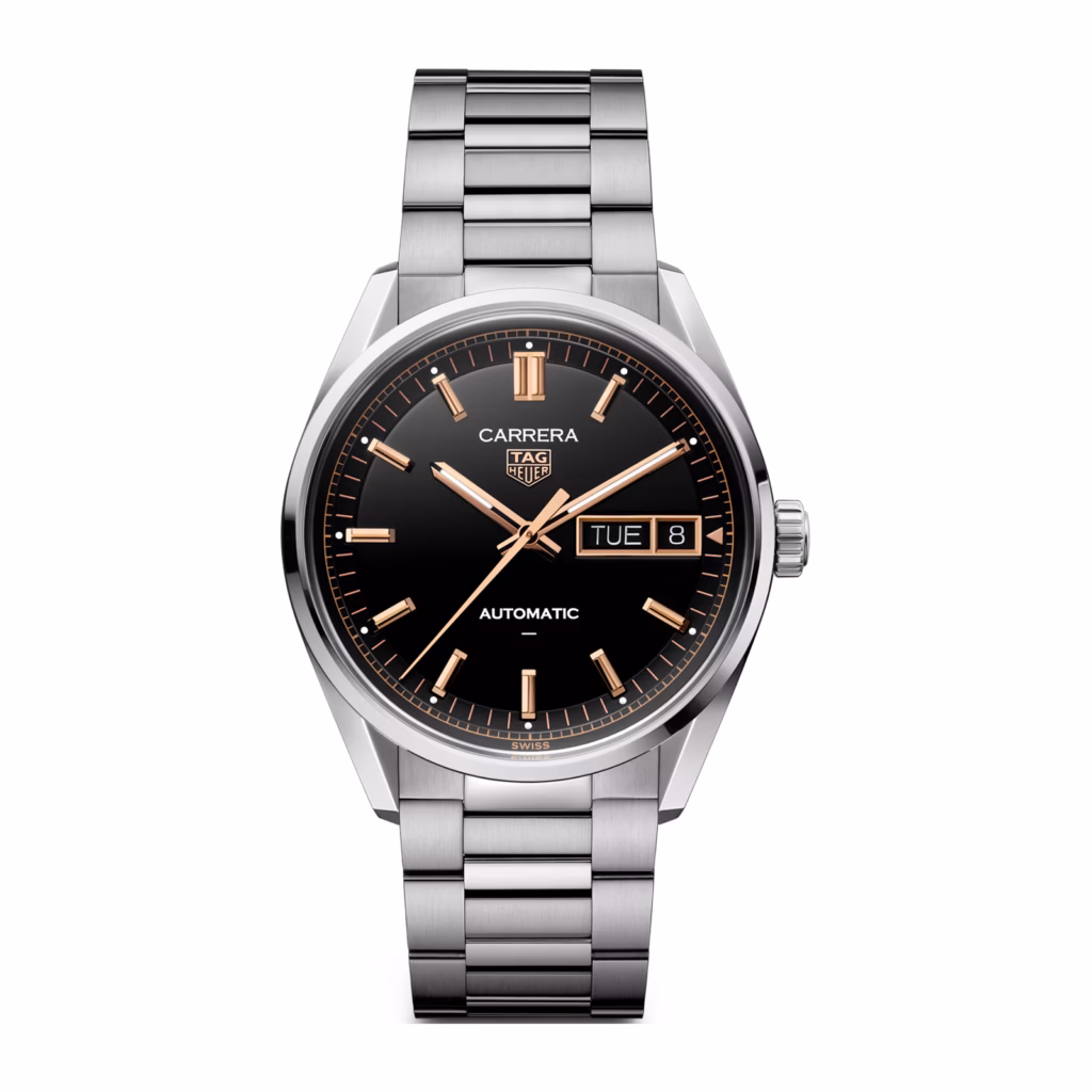 TAG Heuer Carrera Day-Date 41mm Mens Watch Black WDA2111.BA0043
