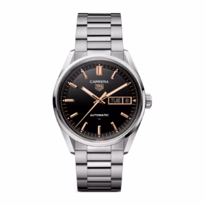 TAG Heuer Carrera Day-Date 41mm Mens Watch Black WDA2111.BA0043