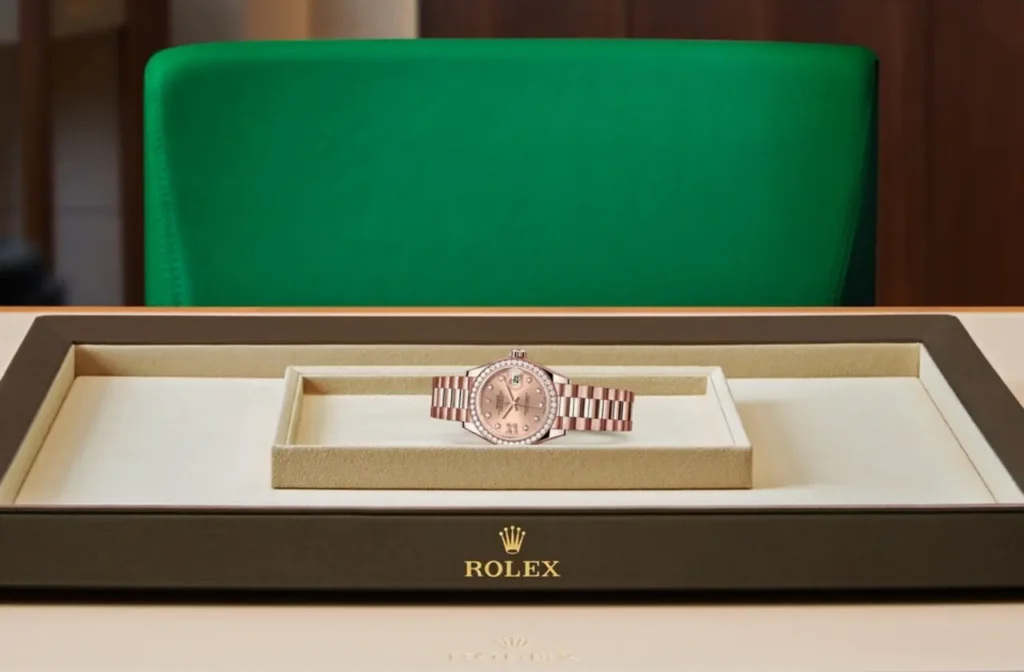 RLX Lady-Datejust 31mm 279135RBR Rose Diamond Dial Jubilee Bracelet