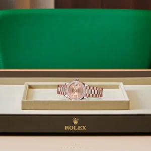 RLX Lady-Datejust 31mm 279135RBR Rose Diamond Dial Jubilee Bracelet
